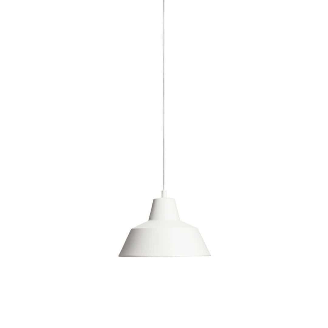 Workshop W1 Pendel Mat Hvid     fra Made By Hand