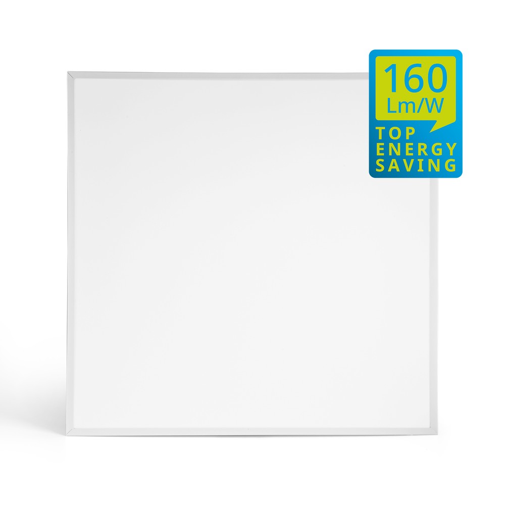36w Led Indbygningspanel   Cct, 3000k 4000k 6000k, Hvid Kant   Kulør : Neutral fra Videx