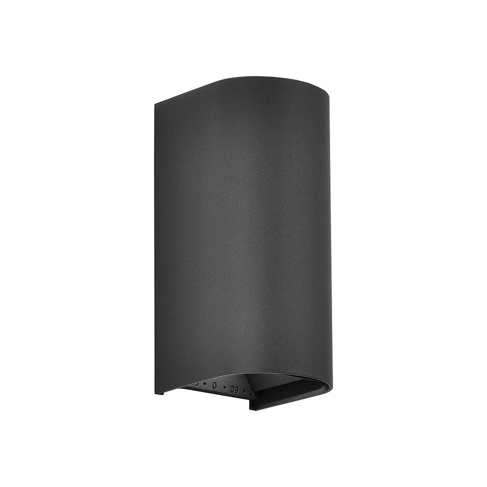 10w Led Væglampe 3 I 1 Cct, Ip65, Sort, Op Ned Lys Kulør : 3 I 1 fra V-tac