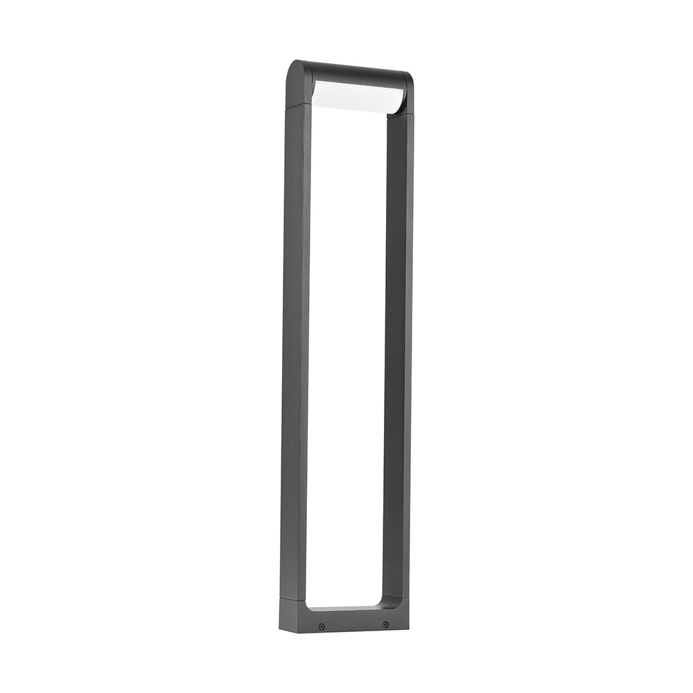 V Tac 10w Led Havelampe Sort, 3000k, Ip65, 6 års Garanti Kulør : Varm fra V-tac
