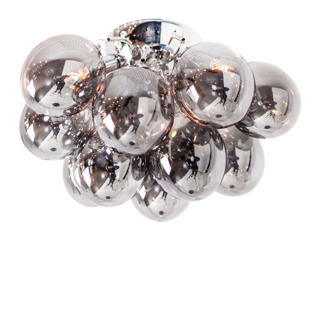 Gross Røg Grå ø30cm Loftlampe   By Rydéns fra Byrydéns