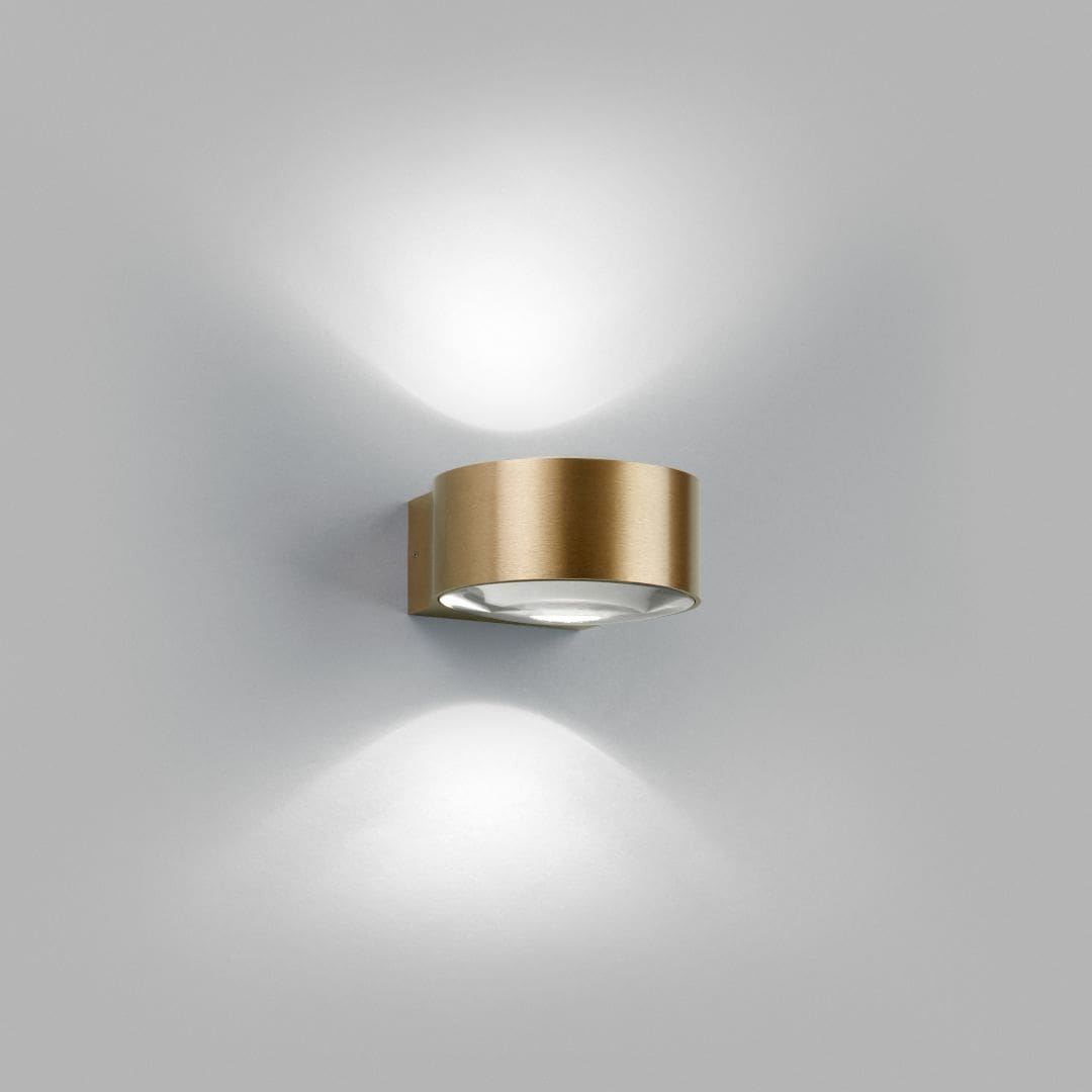 Orbit W1 Led Væglampe Messing 2700k   Light Point fra Light-point