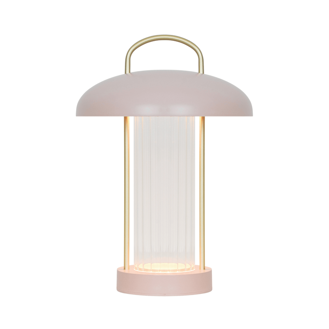 Mirano Portable Bordlampe   Støvet Rosa     fra Nordlux