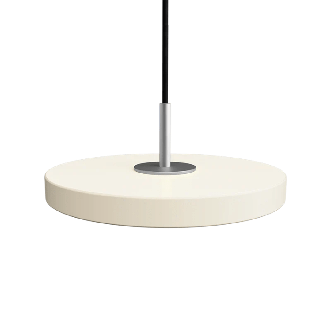 Asteria Micro Pendel   Perle Hvid Alu     fra Umage