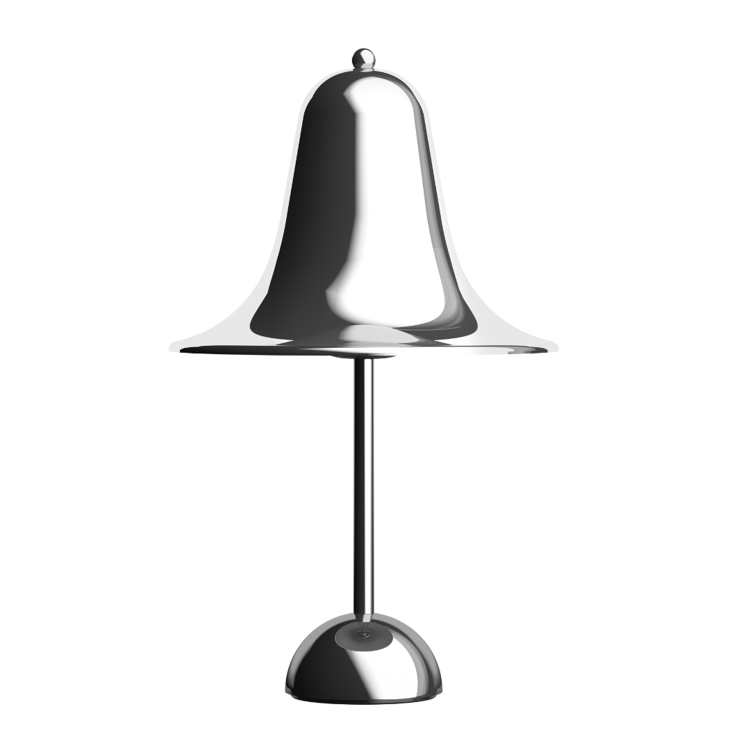 Pantop Bordlampe ø23   Chrome     fra Verpan