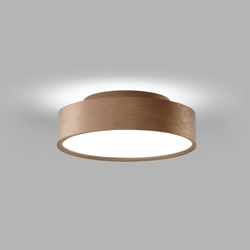 Shadow 1 Led Væg  Og Loftslampe Rose Gold     Light Point fra Light-point