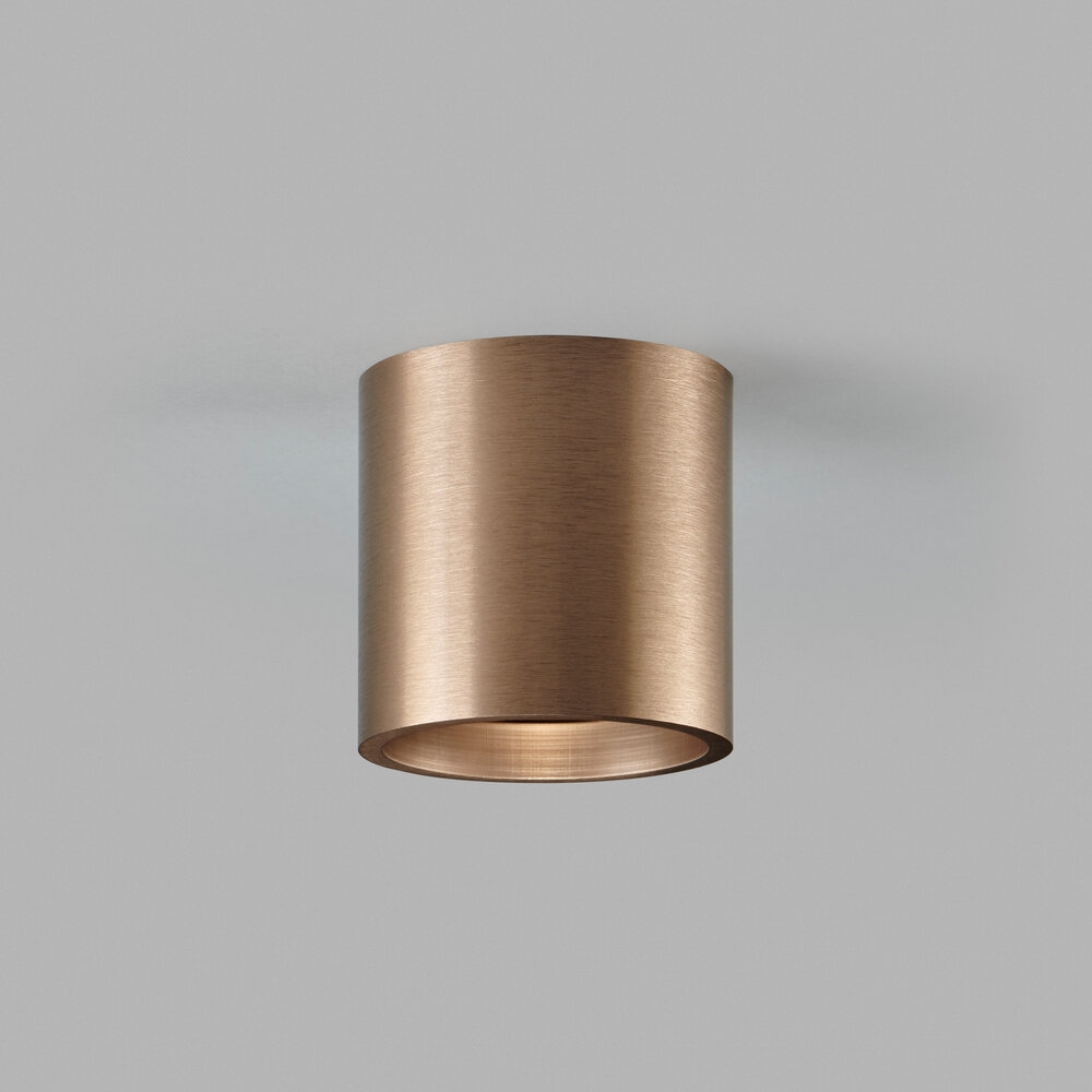 Solo 1 Round Loftlampe Rose Gold     2700k   Light Point fra Light-point