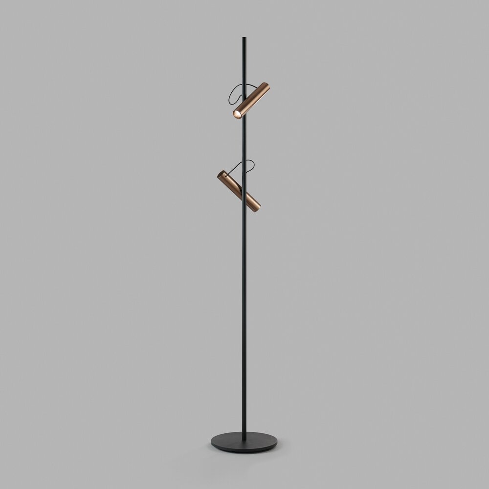 Spirit F1 Led Gulvlampe Sort Rose Gold     2700k   Light Point fra Light-point