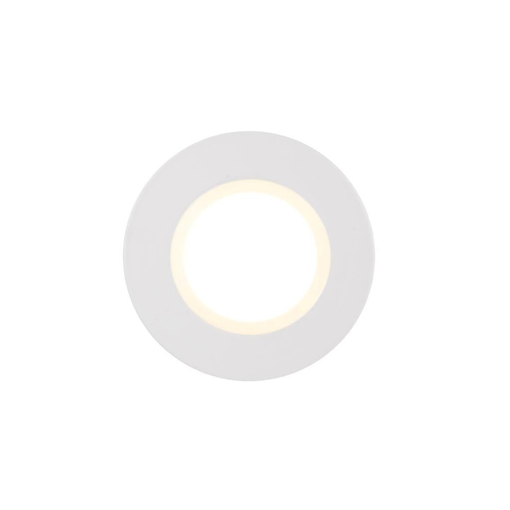 Nordlux Siege Indbygningsspot, 4,7w, 345lm, Hul:7,2cm, Hvid fra Nordtronic