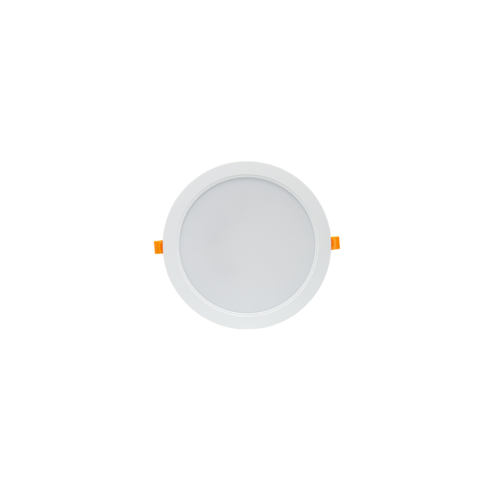 24w ø22cm Led Indbygningspanel Ip54 Udendørs, Hul: ø19,5 Cm, Mål: ø22 Cm Dæmpbar : Ikke Dæmpbar, Kulør : Neutral fra Spectrum