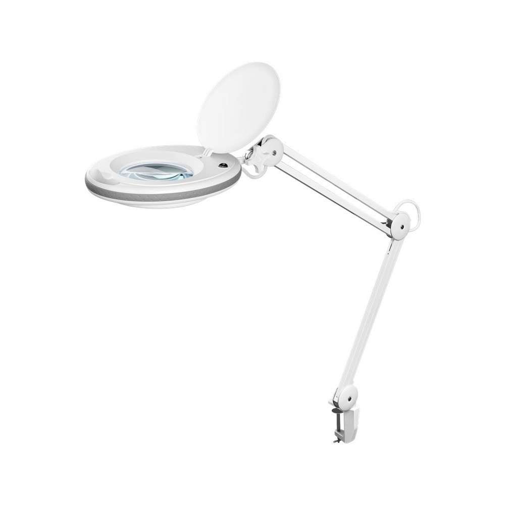 Led Luplampe M Klemme 8w   Hvid fra Goobay
