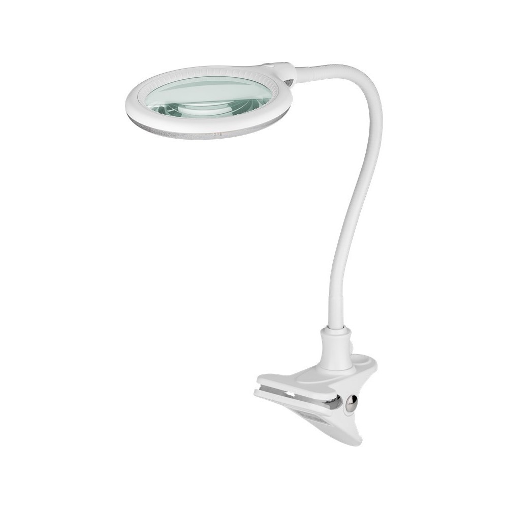 Led Luplampe M Klemme 6w   Hvid fra Goobay