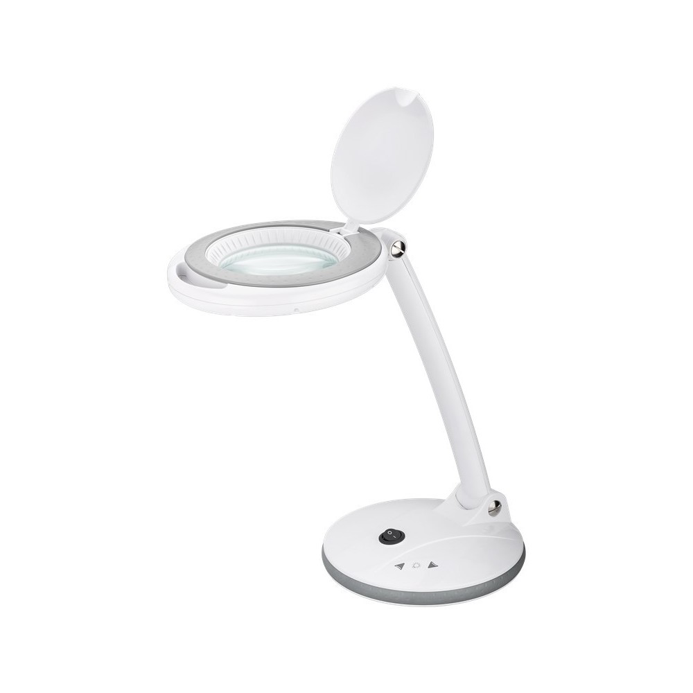 Led Luplampe 6w   Hvid, Bordlampe fra Goobay