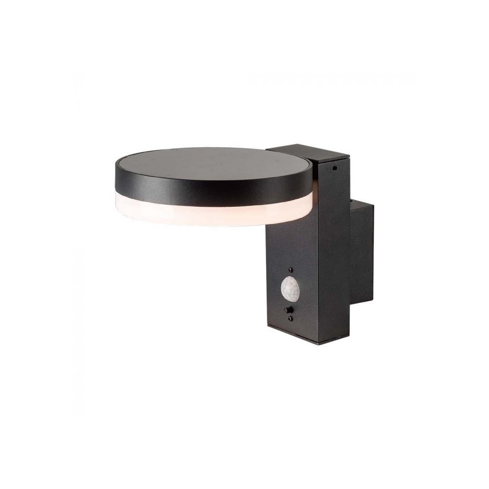 5.5w Solcelle Væglampe Led   Ip54, Sensor   Dæmpbar : Ikke Dæmpbar, Kulør : Varm fra V-tac
