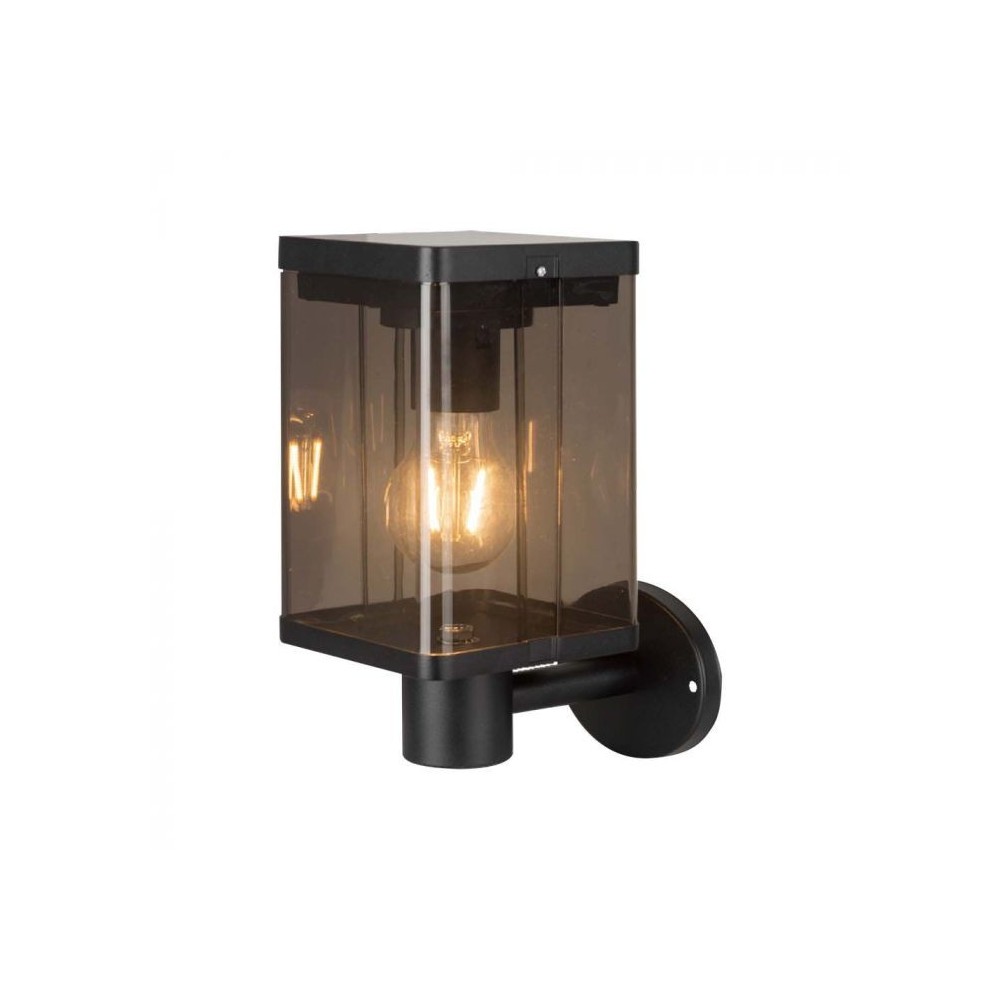 2.5w Væglampe Led   Ip54, Sort, Sensor, Solcelle   Kulør : Varm fra V-tac
