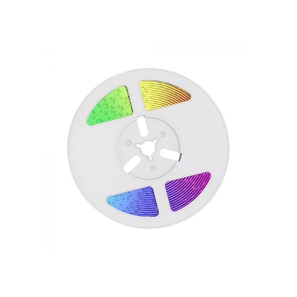 V Tac 1.2w Led Solcelle Rgb Strip 5 Meter, Fjernbetjening, Ip67 Kulør : Rgb fra V-tac