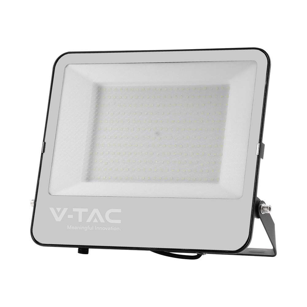 200w Led Projektør   185lm W, Arbejdslampe, Udendørs   Dæmpbar : Ikke Dæmpbar, Farve På Hus : Sort, Kulør : Kold fra V-tac