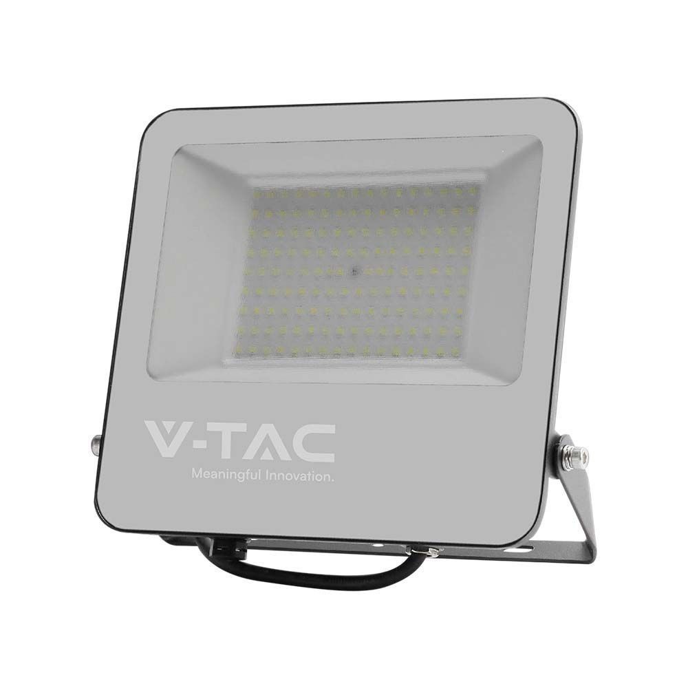 100w Led Projektør 160lm W, Arbejdslampe, Udendørs Dæmpbar : Ikke Dæmpbar, Farve På Hus : Sort, Kulør : Neutral fra V-tac