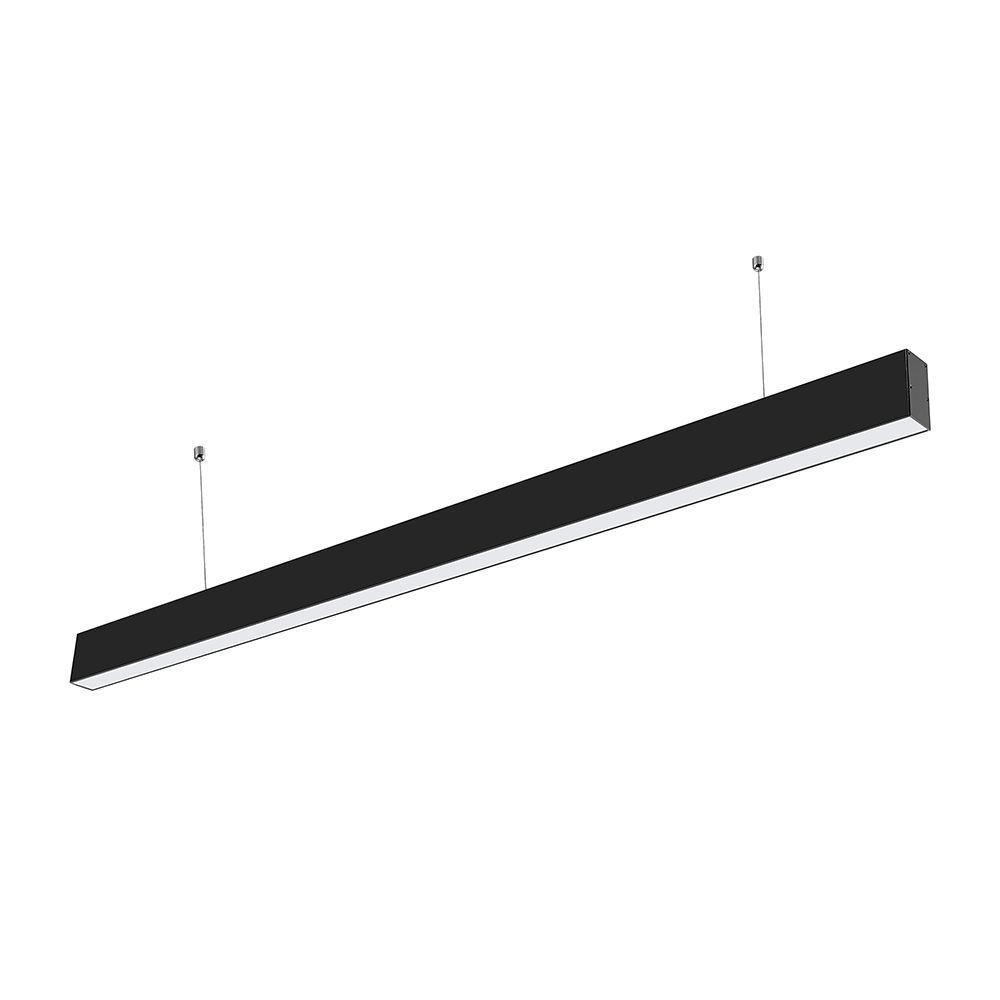 40w Led Nedhængt Loftarmatur   120cm, Samsung Led Chip   Farve På Hus : Sort, Kulør : Neutral fra V-tac