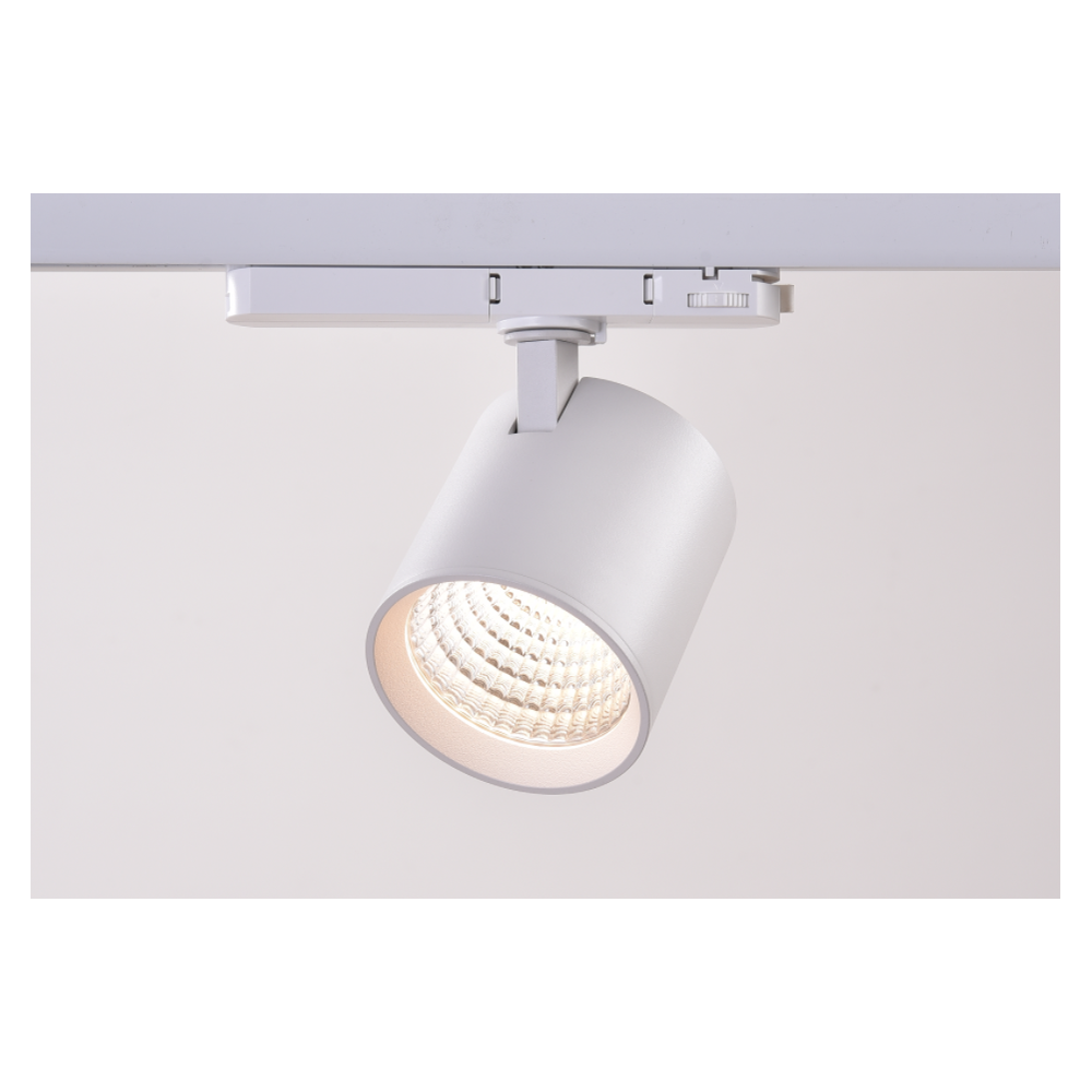 30w 3 Faset Dæmpbar Ra90 Skinnespot 170lm W, Hvid, Casambi Dæmpbar : Via Casambi, Kulør : Varm fra Ledlife