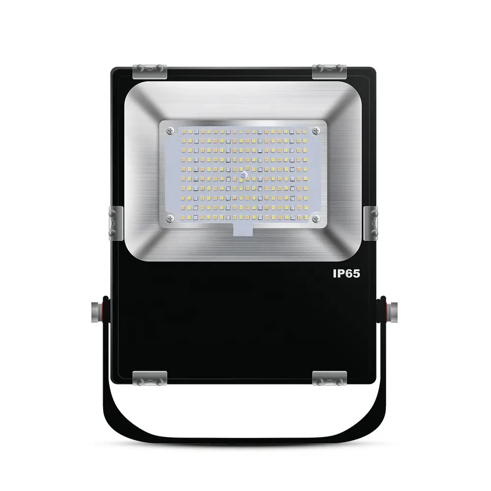 200w Rgb+cct Zigbee Hue Projektør Hue Kompatibel, Arbejdslampe Dæmpbar : Via Zigbee, Kulør : Rgb + Cct (varm Til Kold Hvid) fra Gledopto