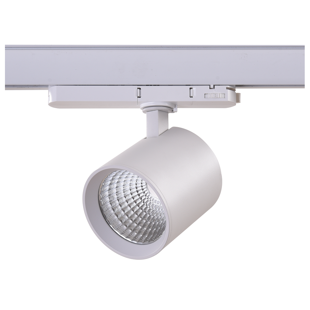 20w 3 Faset Ra93 Hvid Skinnespot 175lm W Kulør : Varm, Spredning : 38° fra Ledlife