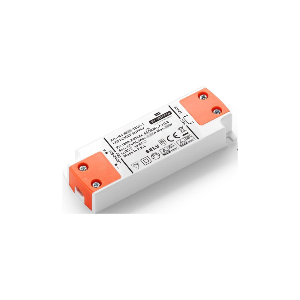 20w 12v Dc Strømforsyning 1.67a, Ip20 Indendørs fra Snappy