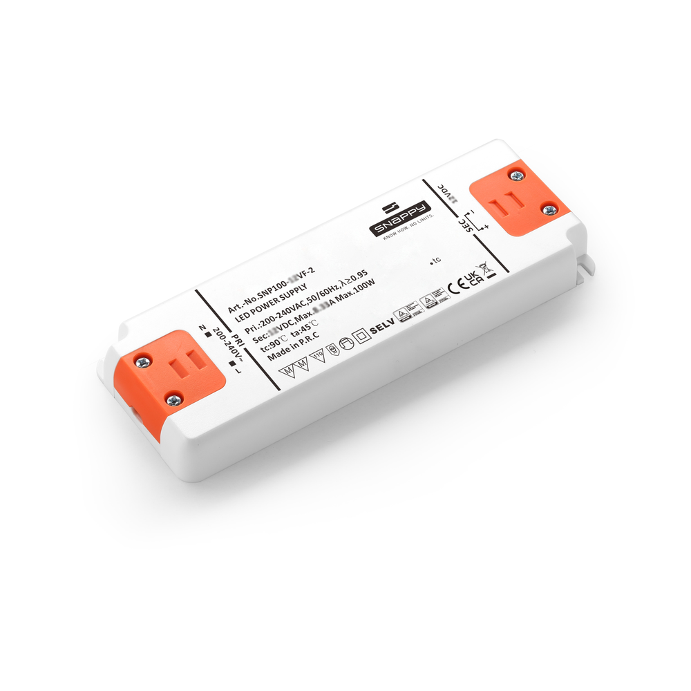 100w 24v Dc Strømforsyning 4.17a, Ip20 Indendørs fra Snappy