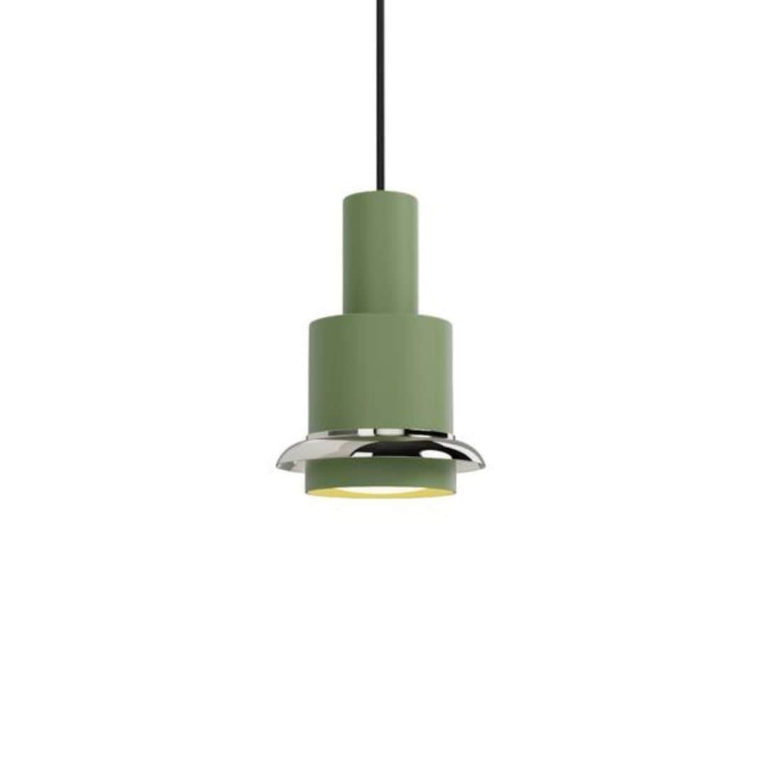 Chaumont ø15 Pendel   Grøn Chrome   Dcw éditions fra Dcw Editions