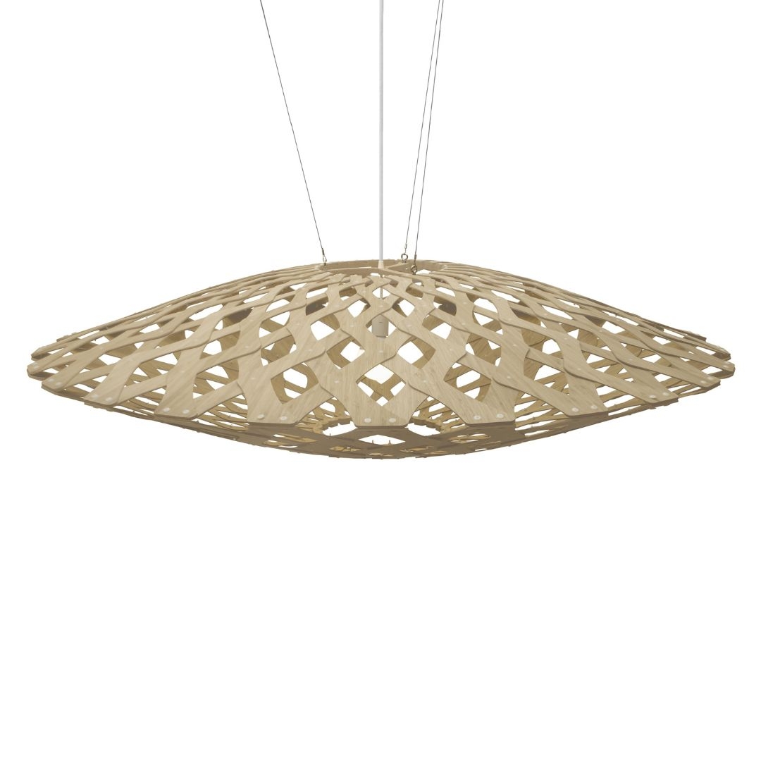 Flax ø150 Pendel Bamboo     fra David Trubridge