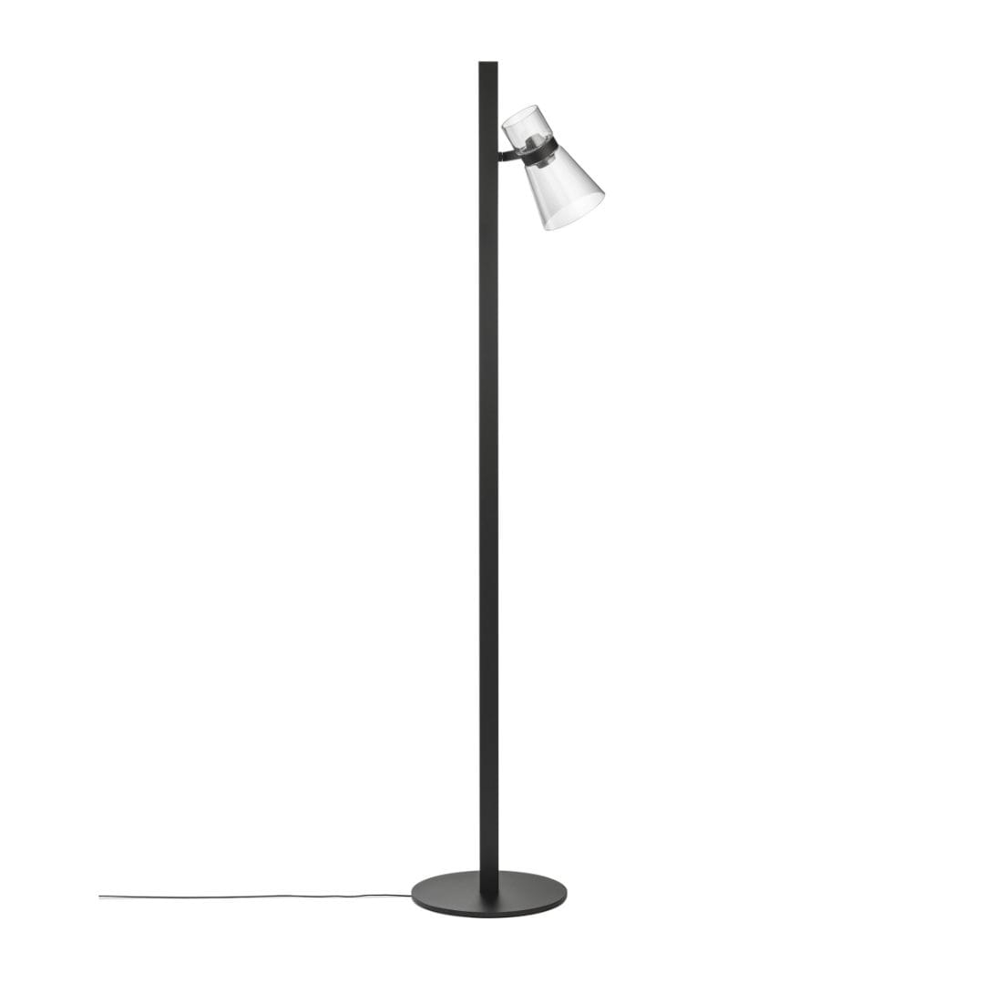 Nocturne F1 Cone Gulvlampe   Sort     fra Flos