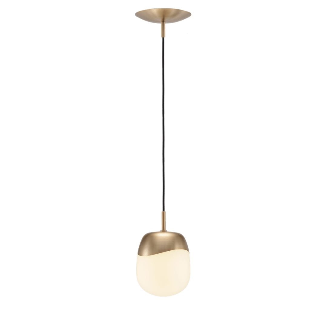 Spring Small Pendel ø16,4   Hvid Messing     fra Umage