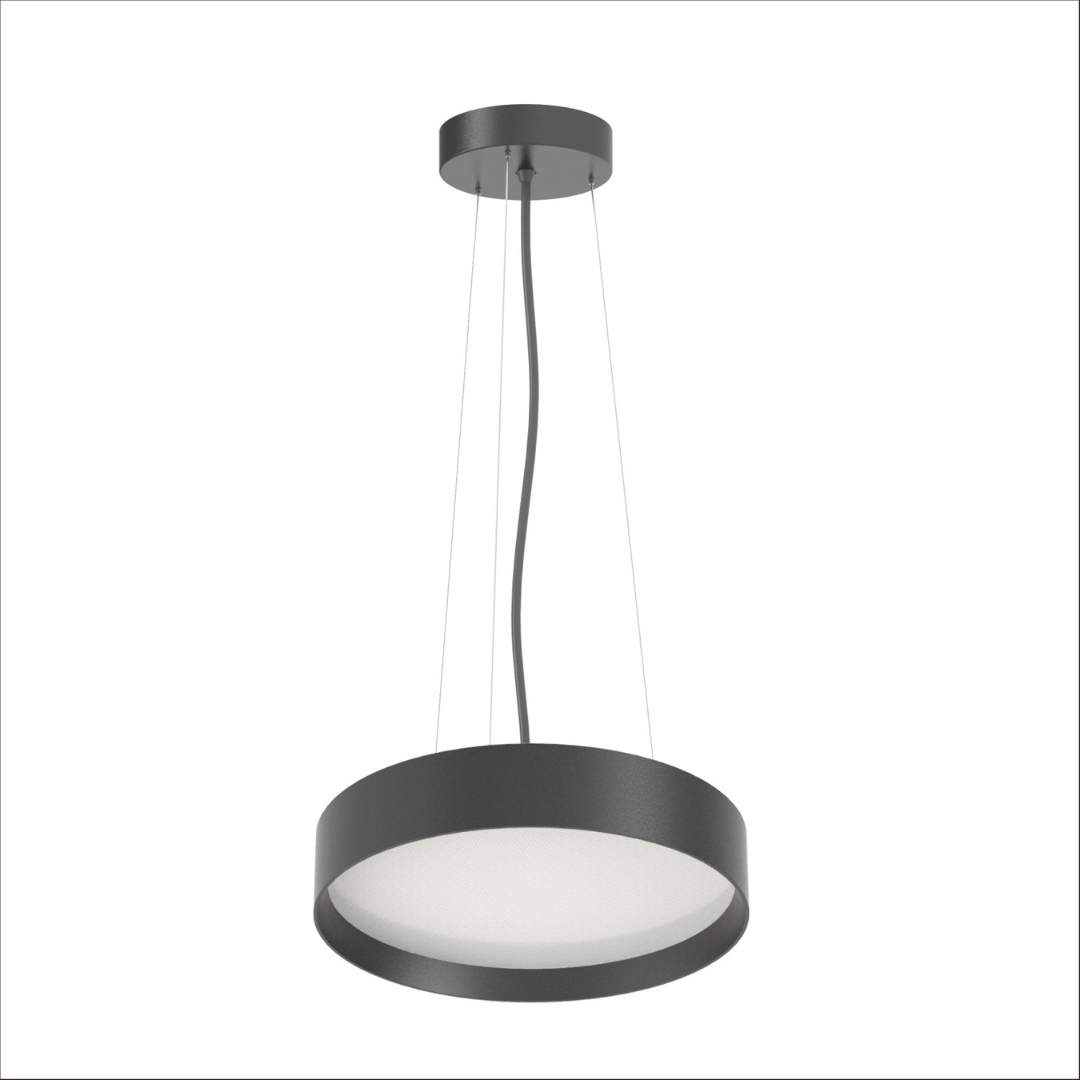 Lucia Pendel ø35 Black     fra Loom Design