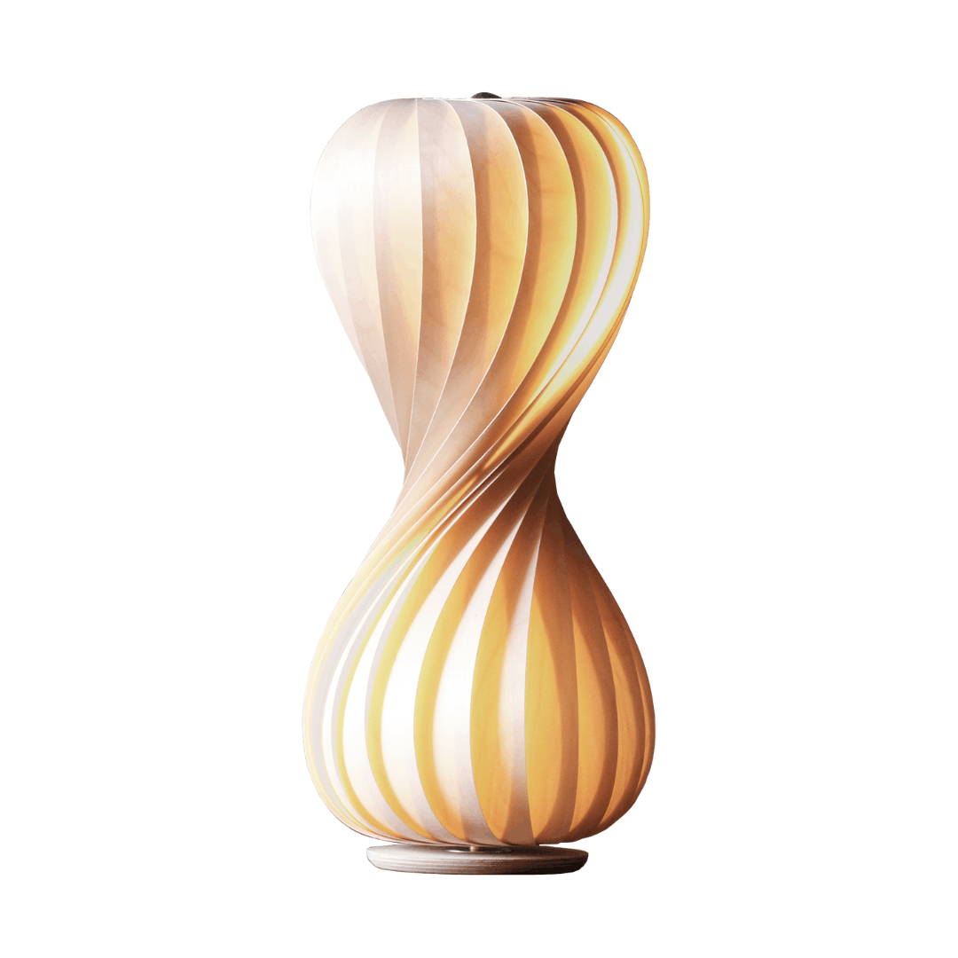 Tr7 Bordlampe (materiale: Naturlig Birk) H: 68     fra Tom Rossau