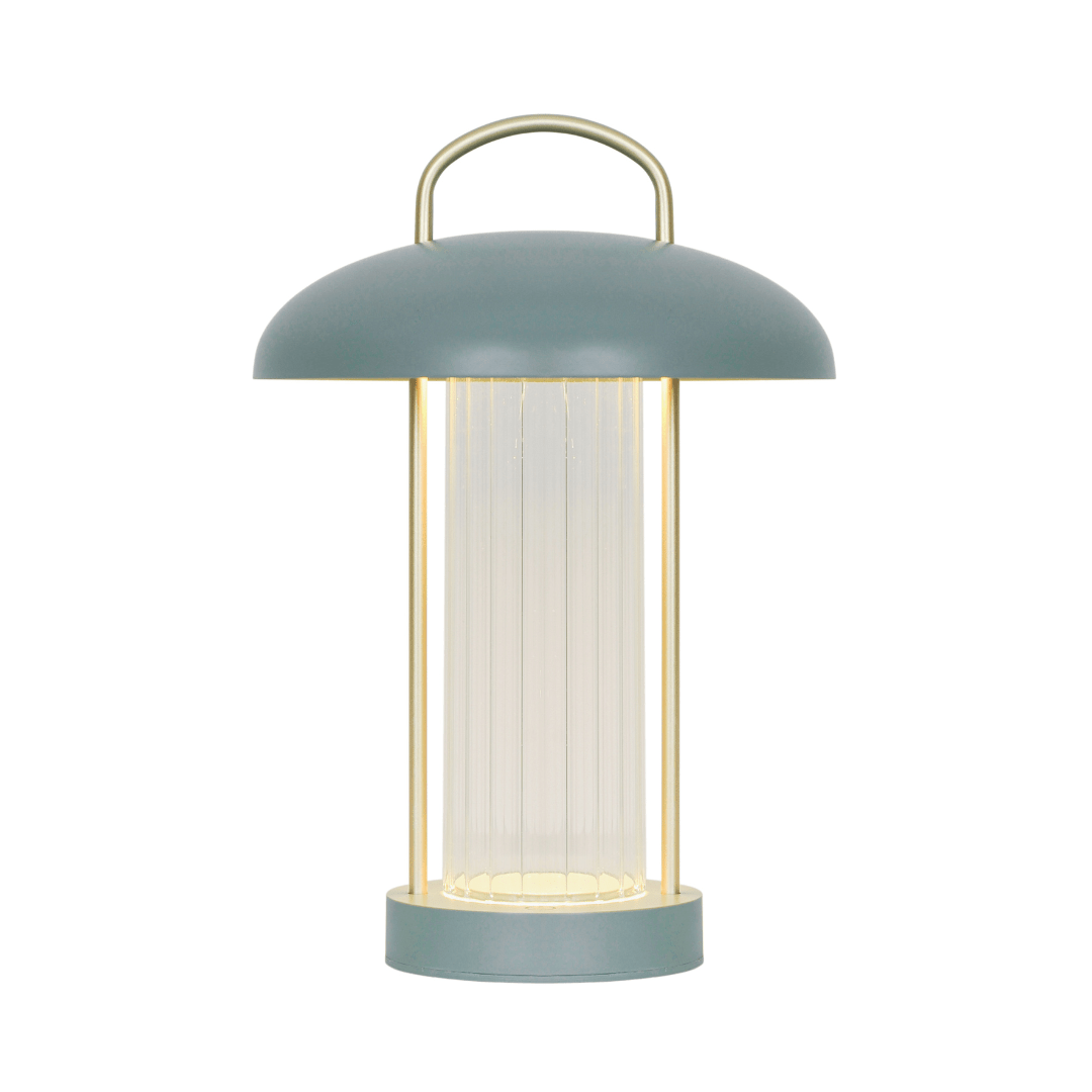 Mirano Portable Bordlampe   Støvet Grøn     fra Nordlux