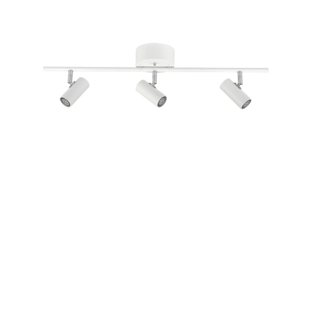 Cato Skinne M  3 Spotlights Mat Hvid     fra Belid
