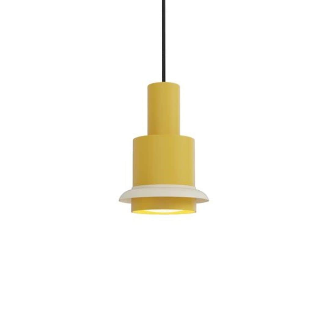 Chaumont ø15 Pendel   Gul Hvid   Dcw éditions fra Dcw Editions