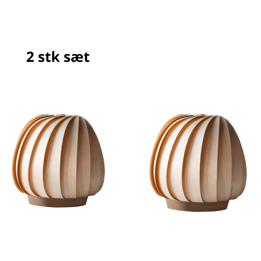 St906 Xs Bordlampe 2 Pack   Birk ø13     fra Tom Rossau