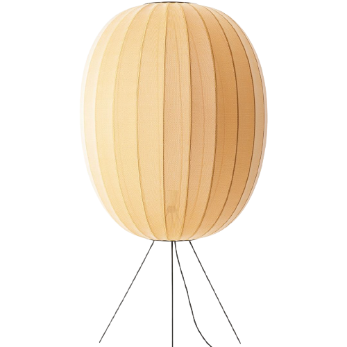Knit Wit 65 High Oval Gulvlampe Medium Sunrise fra Made By Hand