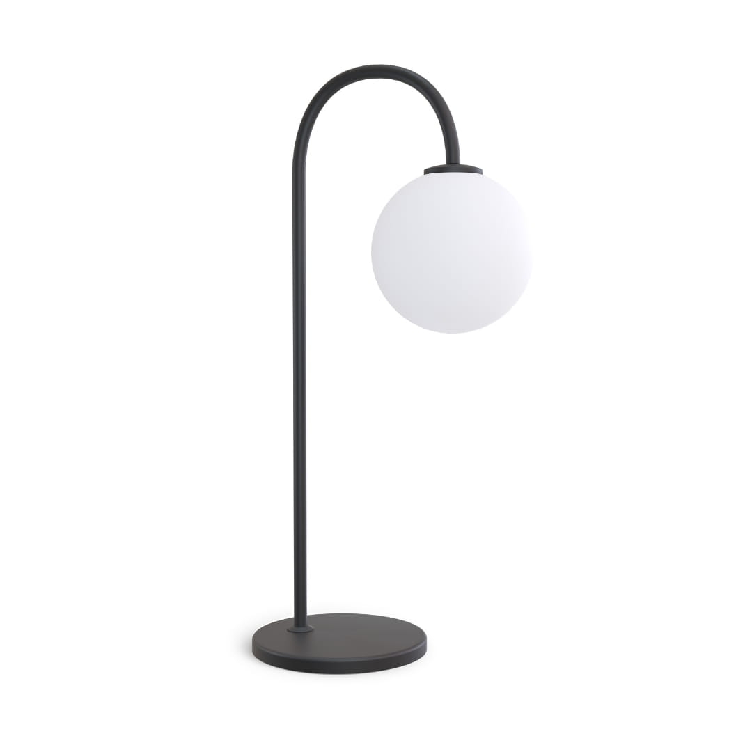 Ballon Bordlampe Sort     fra Herstal