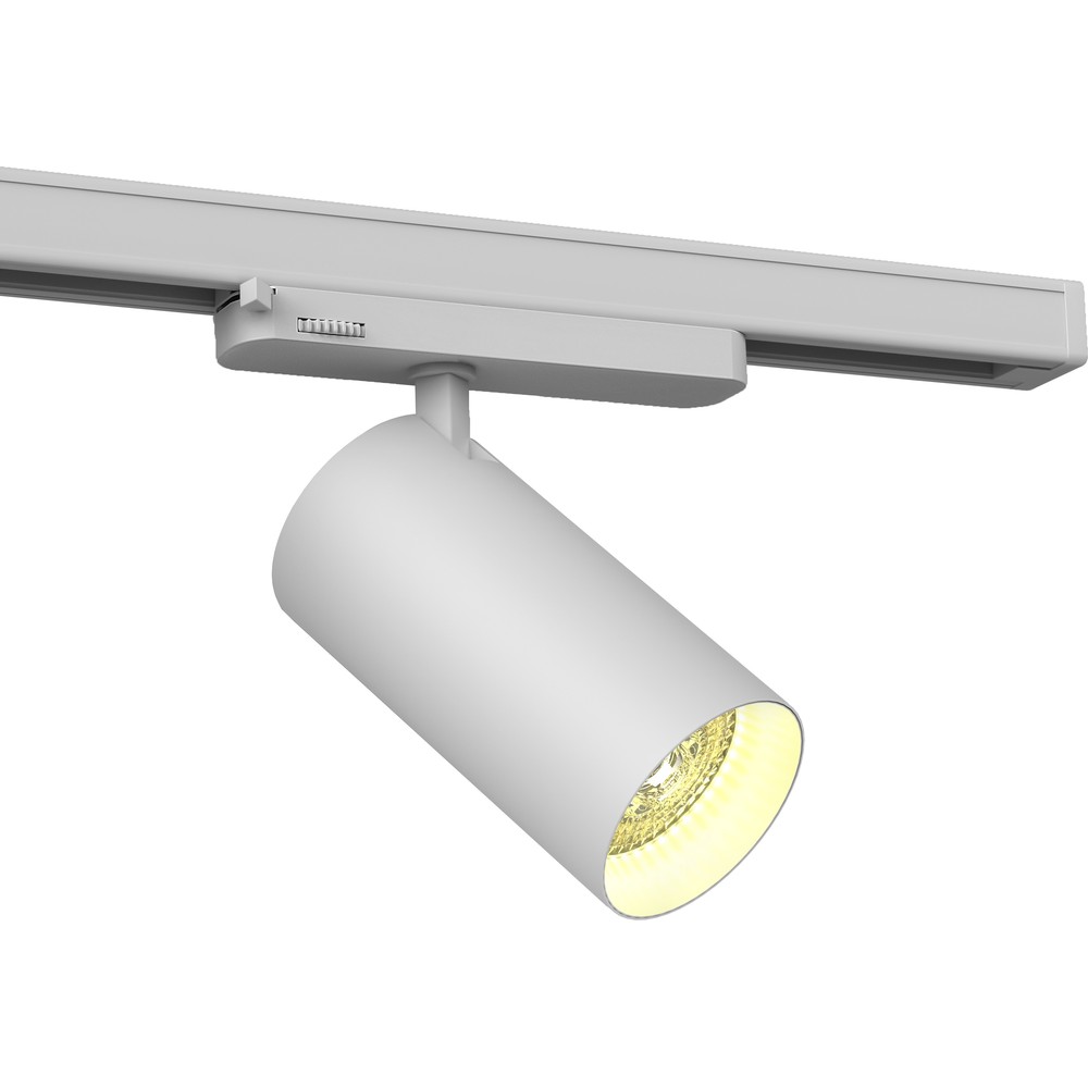 20w 3 Faset Ra90 Skinnespot   100 Lm W, 36 Grader, Hvid, Philips Led   Dæmpbar : Ikke Dæmpbar, Kulør : Varm fra Ledlife