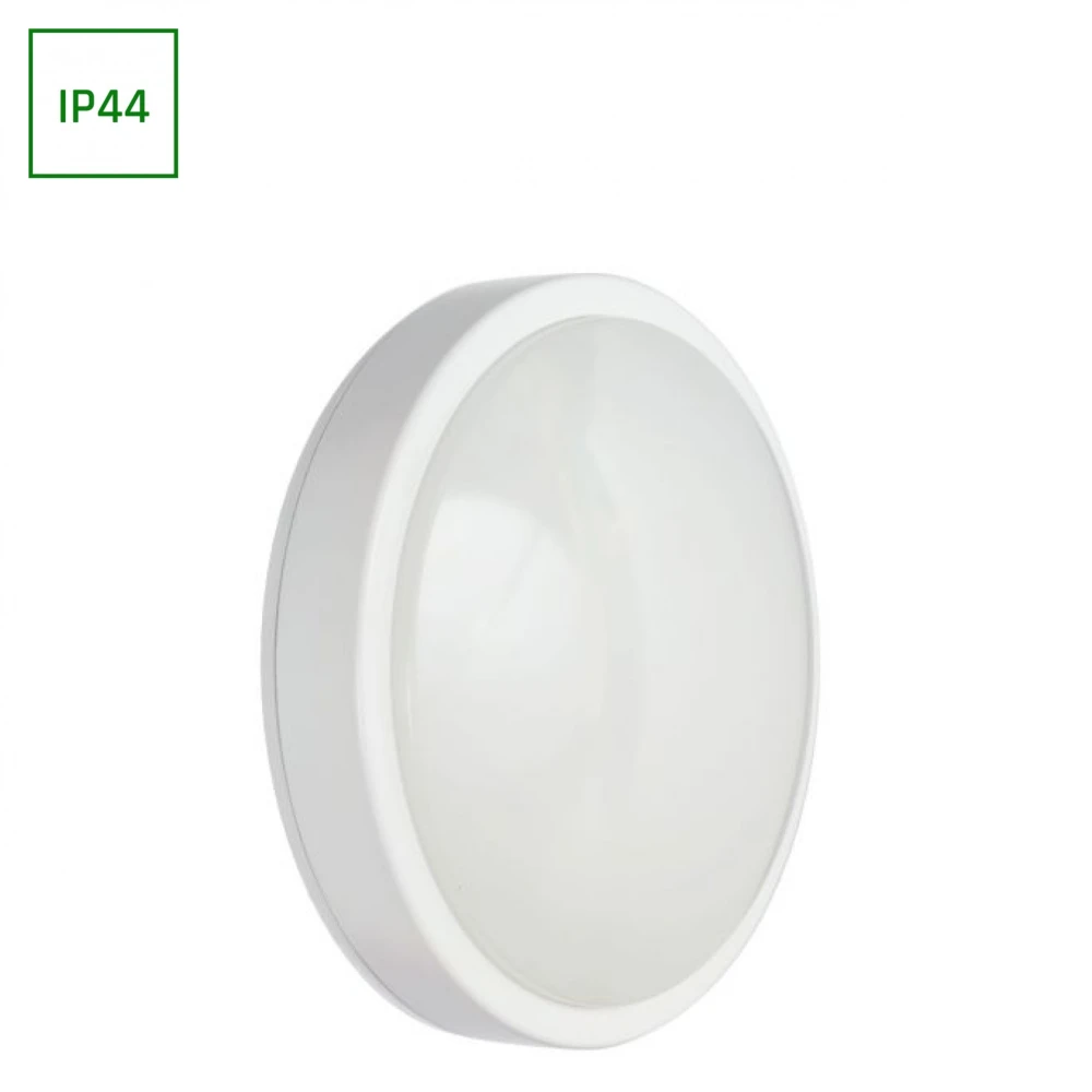 27w Nymphea Led Loftlampe 1750lm, Ip44, 4000k, Hvid Kant Kulør : Neutral fra Spectrum