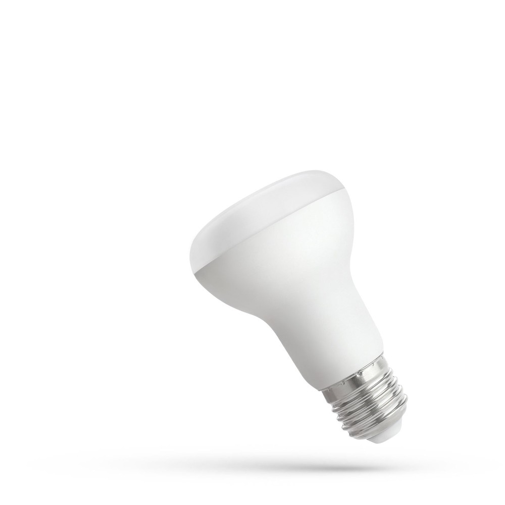 E27 8w R63 Led Pære 720lm, 6000k, 120 Grader, Kold Hvid Dæmpbar : Ikke Dæmpbar, Kulør : Kold fra Spectrum