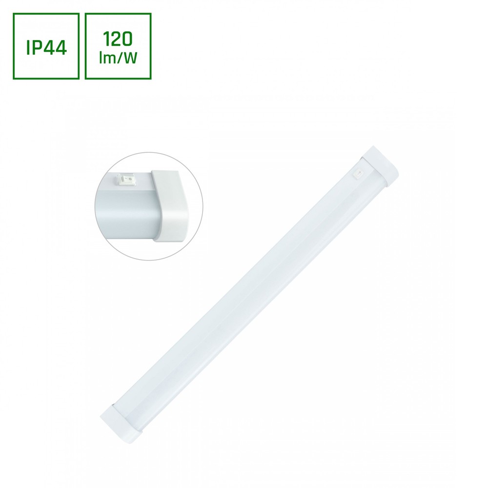 60cm 15w Aquatica Led Armatur Ip44, Rund, Til Badeværelset Eller Køkkenet Dæmpbar : Ikke Dæmpbar, Kulør : Varm fra Spectrum