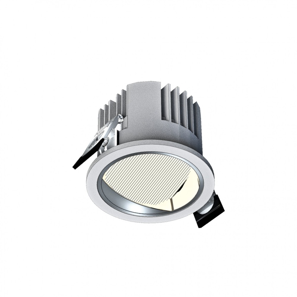Model M Facadebelysning 20w   Uden Lyskilde, ø108 Mm, H 85 Mm, Hvid fra Spectrum