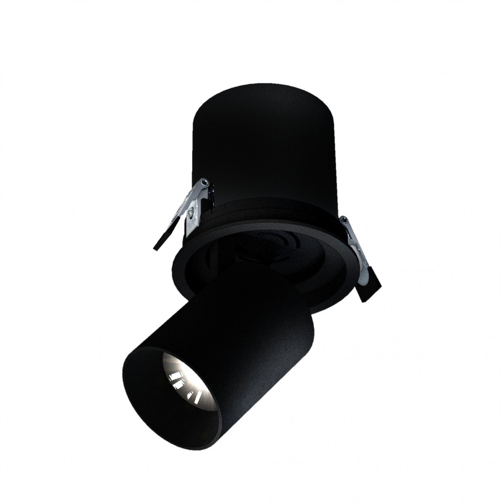 In Out   Model M   Indbygget Downlight, 12w 36° 100x110 Mm, Sort Uden Lyskilde fra Spectrum