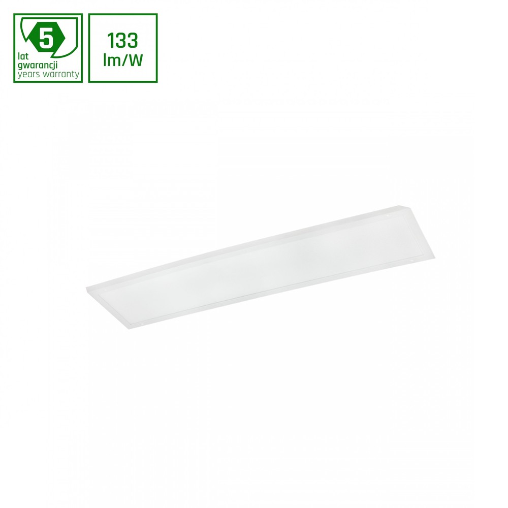 30x120 Led Panel, 40w 133lm W, 5300lm, 6000k, 5 års Garanti Dæmpbar : Ikke Dæmpbar, Kulør : Kold fra Spectrum