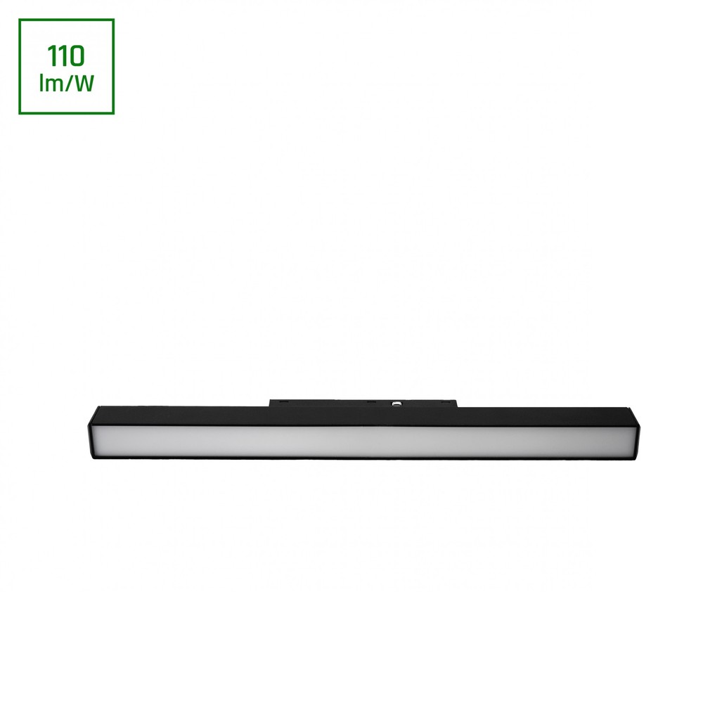 15w Shift Basic Line S Lineær Armatur 30cm, 3000k, Sort Dæmpbar : Ikke Dæmpbar, Kulør : Varm fra Spectrum