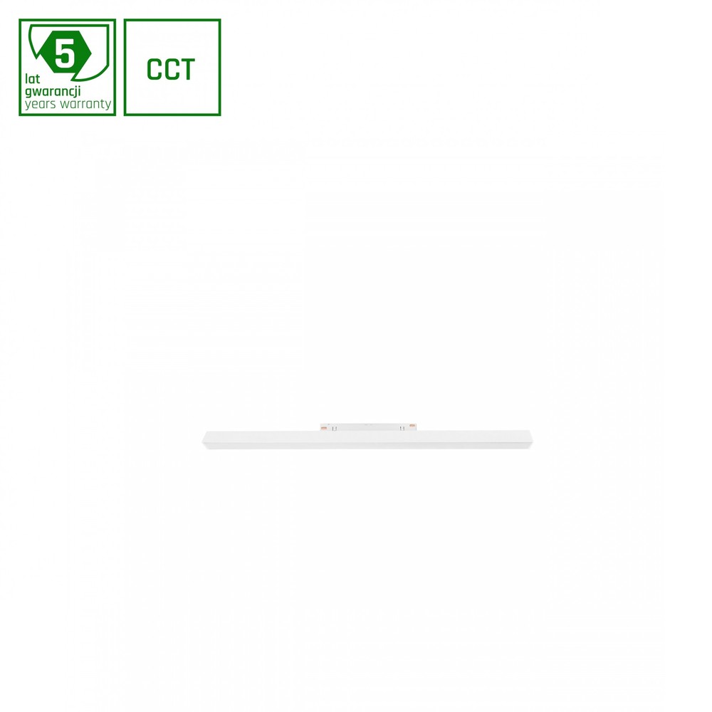 17w Dæmpbar Shift Smart Line Skinne Lys 60,2cm 100°, Hvid, Cct, Zigbee Dæmpbar : Via Smart Home, Kulør : Cct (varm Til Kold Hvid) fra Spectrum