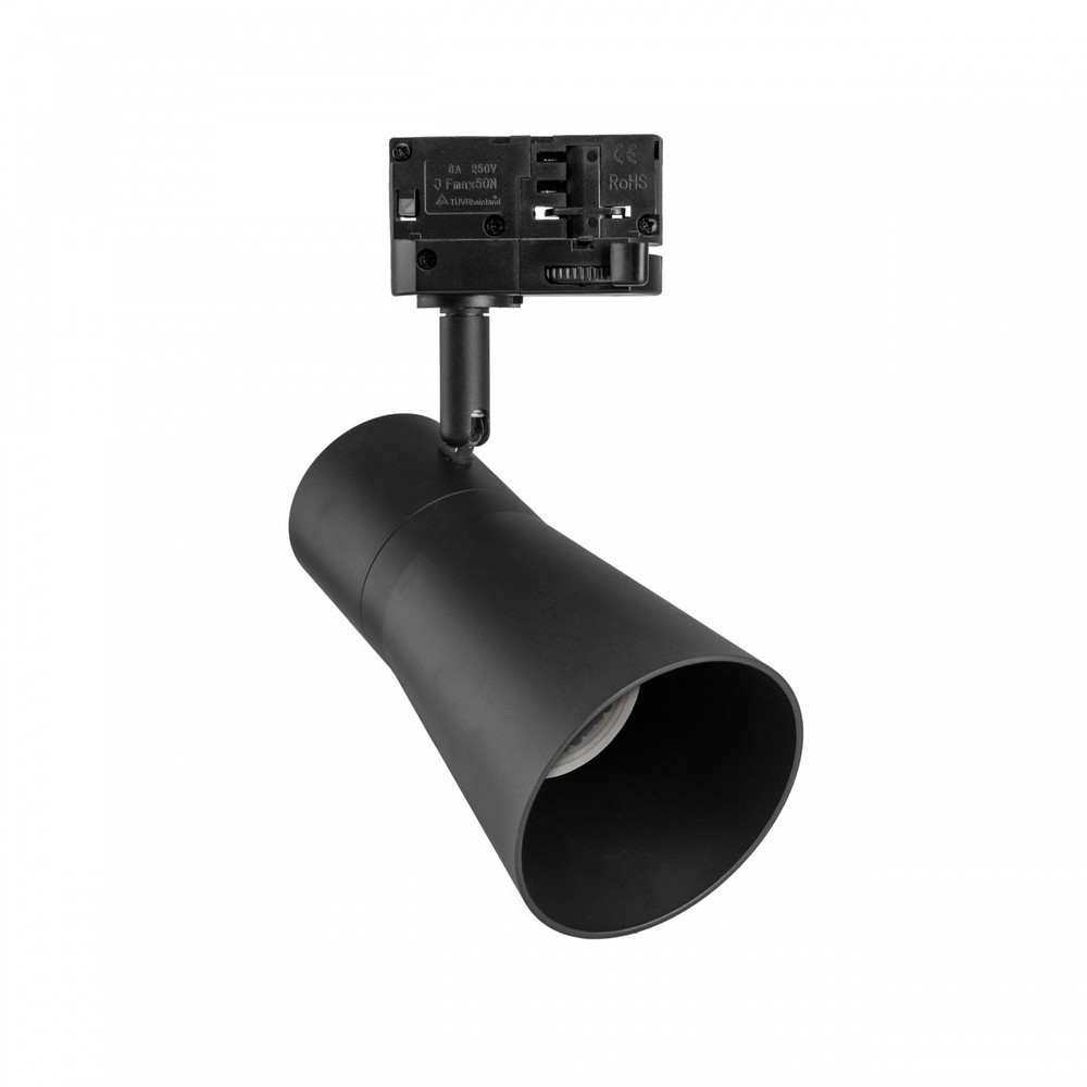 Madara Scandi 3 Faset Skinnespot Til Gu10   Sort, Aluminium, Uden Lyskilde, 3f4w fra Spectrum